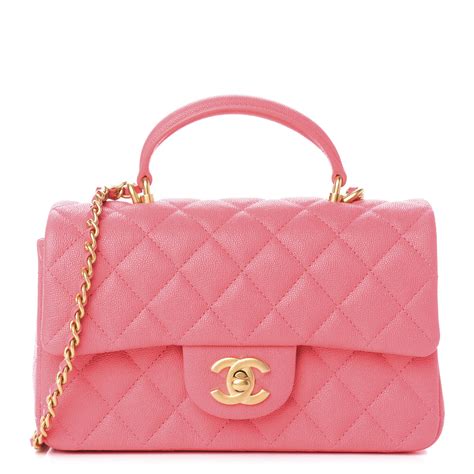 mini top handle chanel|Chanel rectangular mini top handle.